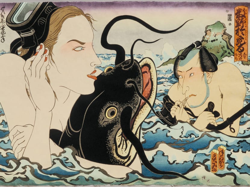 STPI’s ukiyo-e show reveals Japan’s ‘floating world’