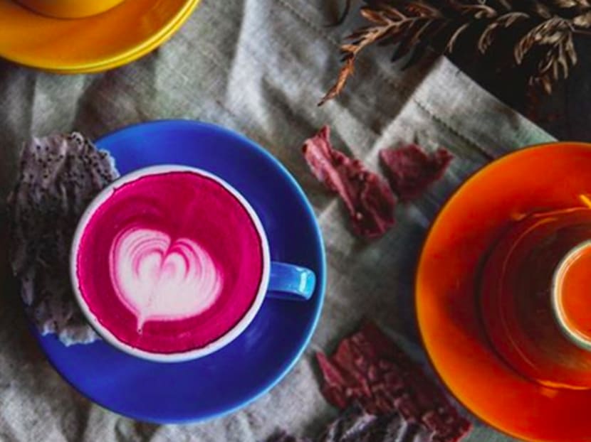 Ordinary lattes too boring? Where to get pink, blue and purple drinks in Singapore Ordinary lattes too boring? Where to get pink, blue and purple drinks in Singapore
