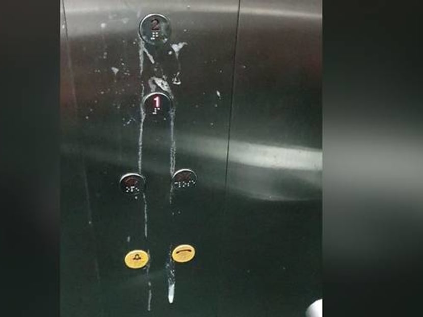 Transport operator SBS Transit has made a police report over spittle found on an LRT station's lift buttons. Transport operator SBS Transit has made a police report over spittle found on an LRT station's lift buttons.