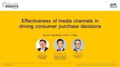 Effectiveness of media channels in driving consumer purchase decisions