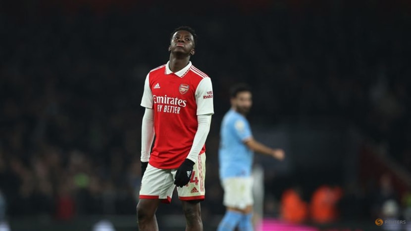 Arsenal's Nketiah weeks away from injury return, Arteta says Arsenal's Nketiah weeks away from injury return, Arteta says