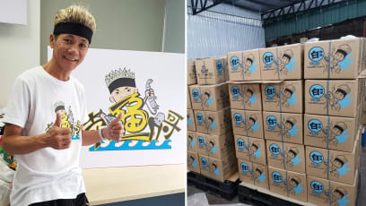 Someone Beat Wang Lei To Trademarking His ‘Fish Selling Bro’ Logo In China; Now The Getai Singer Can’t Sell His Products There