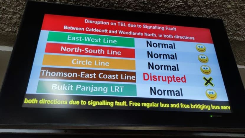 Train services resume on Thomson-East Coast Line after more than 3-hour disruption