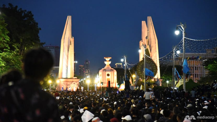 Thai demonstrators call for political reforms in biggest rally since 2014 coup Thai demonstrators call for political reforms in biggest rally since 2014 coup