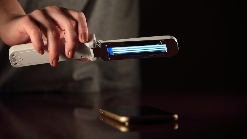 Ultraviolet C sterilisers not advised for household use due to