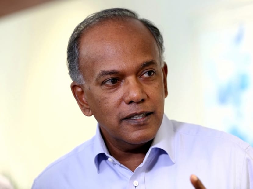 Law and Home Affairs Minister K Shanmugam invited WP MP Jamus Lim to state his position on the death penalty. Law and Home Affairs Minister K Shanmugam invited WP MP Jamus Lim to state his position on the death penalty.