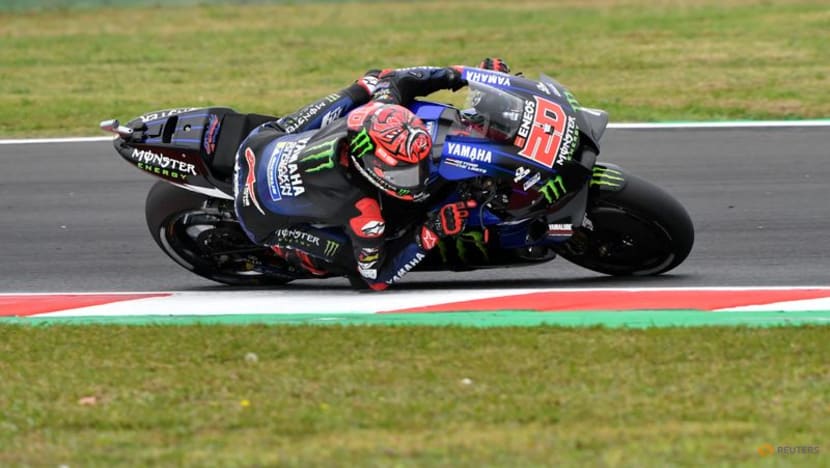 Emotional Quartararo wins maiden MotoGP title for France Emotional Quartararo wins maiden MotoGP title for France