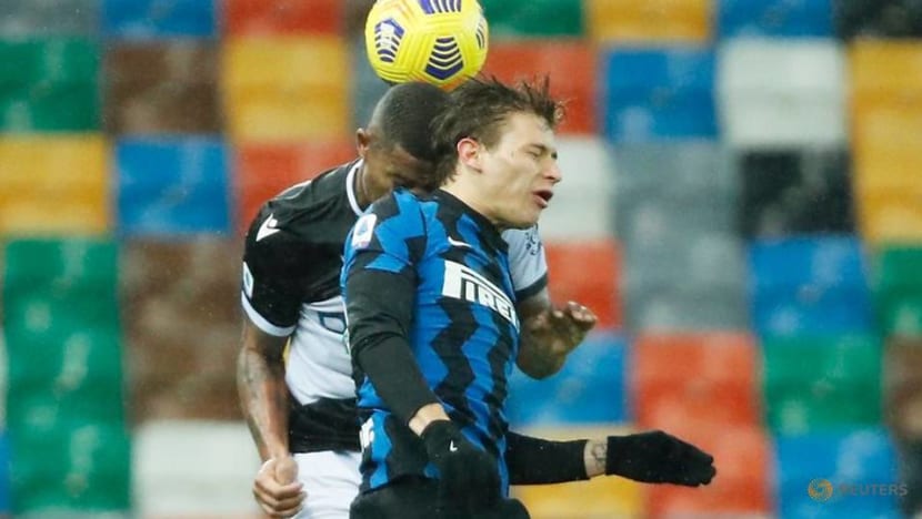 Football: Conte sees red as Inter Milan are held to Udinese stalemate Football: Conte sees red as Inter Milan are held to Udinese stalemate