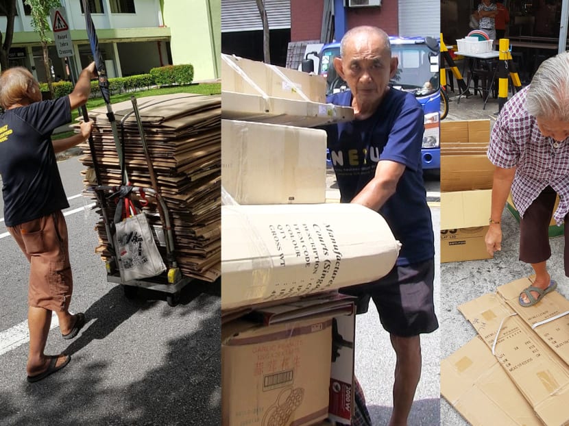 Cardboard collectors get a free meal a day, thanks to Happy People
