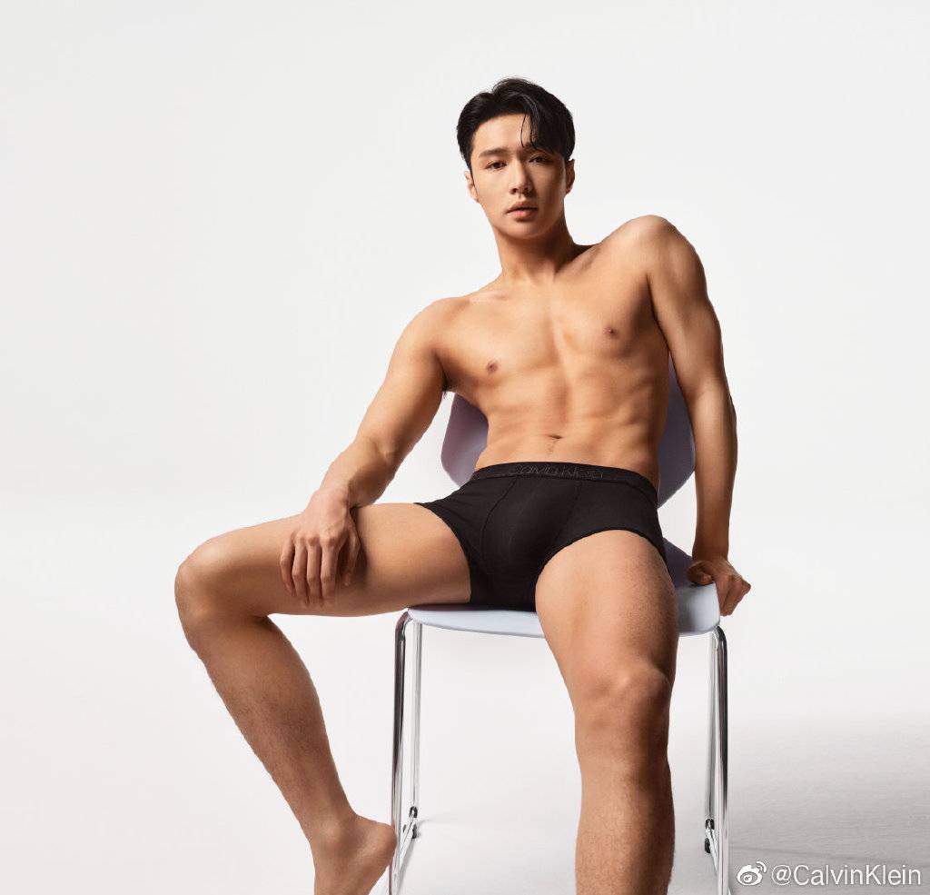 Netizens Want Lay Zhang To Reshoot His Underwear Ad 'Cos He Has Too Much  Leg Hair - 8days