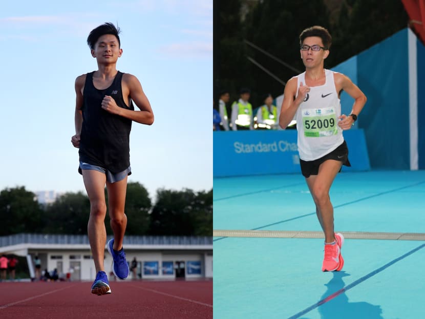 Gordon Lim (left) and Alvin Loh (right) will be representing Singapore in the marathon for the South-east Asian (SEA) Games in December 2019.