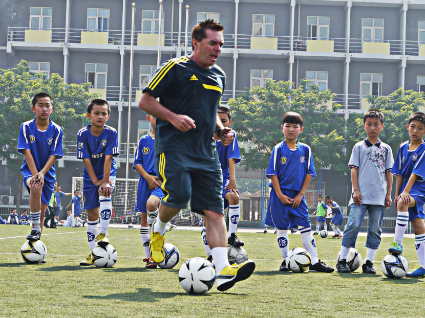 The Chinese government has poached football coaching guru Tom Byer from their arch rival Japan in the hope of becoming a football nation. Photo: Chris Gadsby
