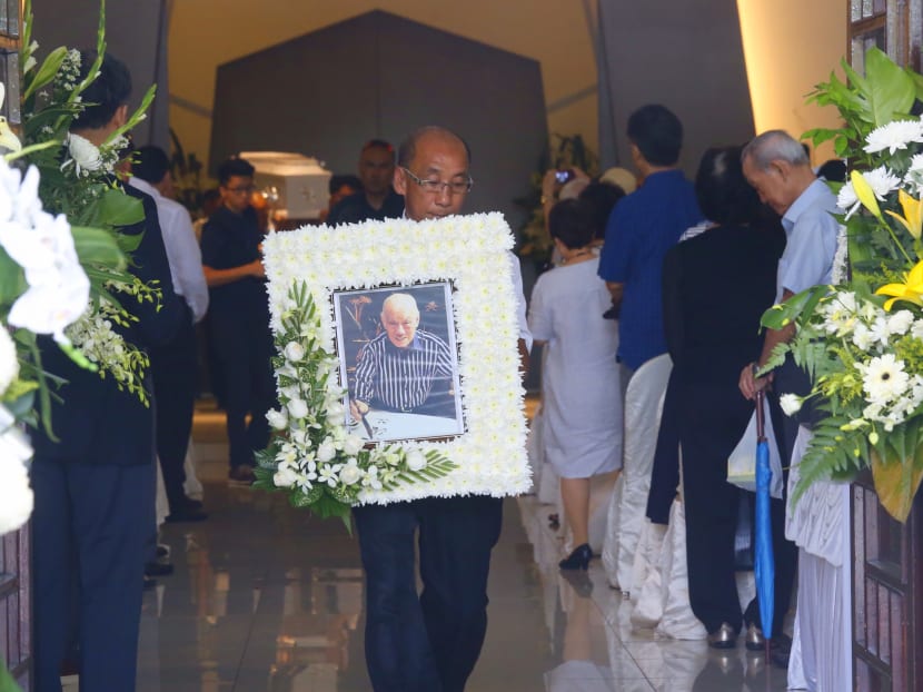Funeral of former minister and PAP Old Guard Lee Khoon Choy on Wednesday (March 2). Photo: Ernest Chua