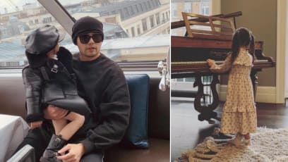 Jay Chou’s 5-Year-Old Daughter Just Played Beethoven’s ‘Ode To Joy’ On The Piano With Her Dad