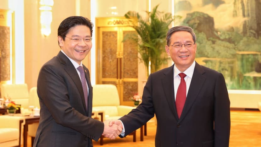Singapore, China reaffirm ties as DPM Wong meets Premier Li in Beijing Singapore, China reaffirm ties as DPM Wong meets Premier Li in Beijing