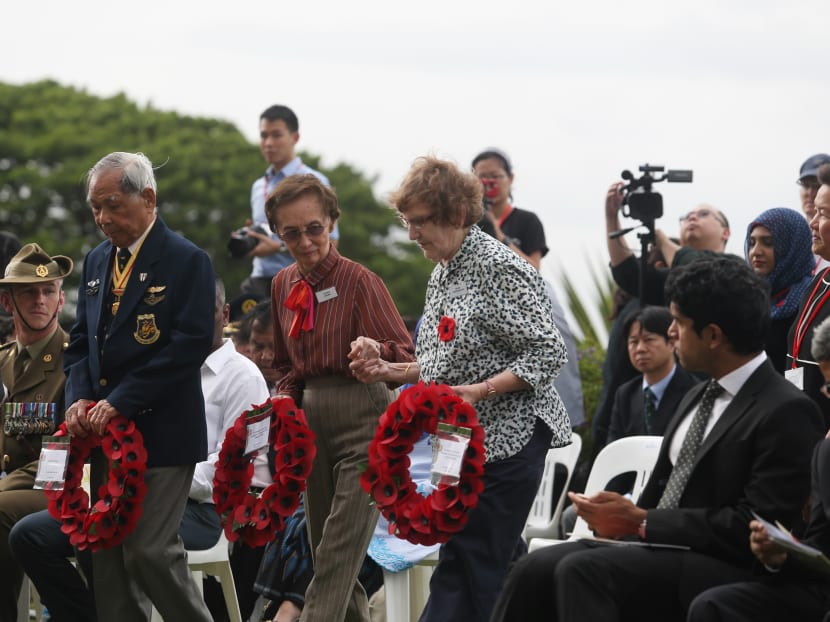Japanese envoy joins officials at ceremony marking Fall of Singapore Japanese envoy joins officials at ceremony marking Fall of Singapore