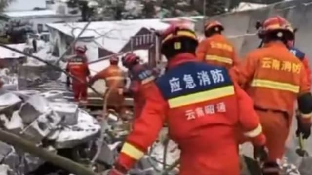 中国云南省发生严重土崩 已造成两人丧命