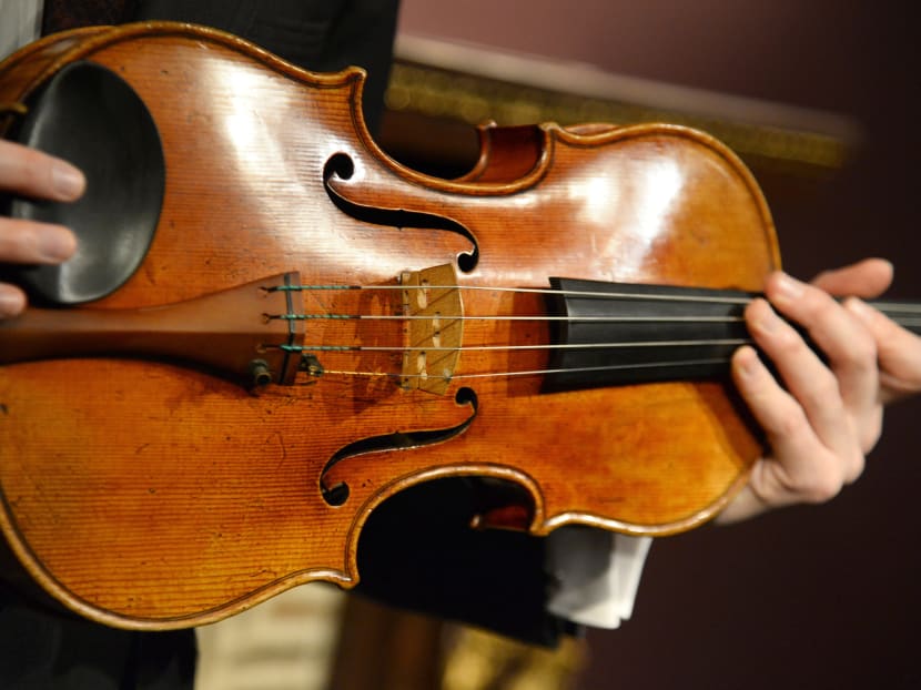 A Stradivarius violin worth millions. Photo: AFP