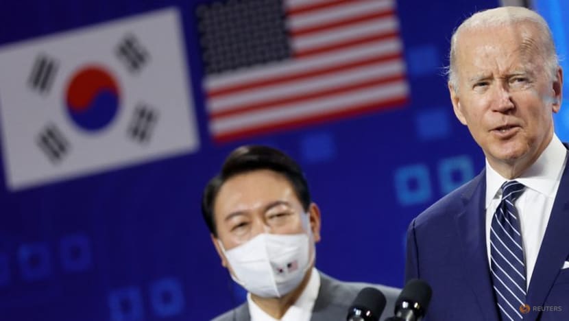 S Korea's Yoon calls for supply chain cooperation as Biden visits Samsung chip plant S Korea's Yoon calls for supply chain cooperation as Biden visits Samsung chip plant