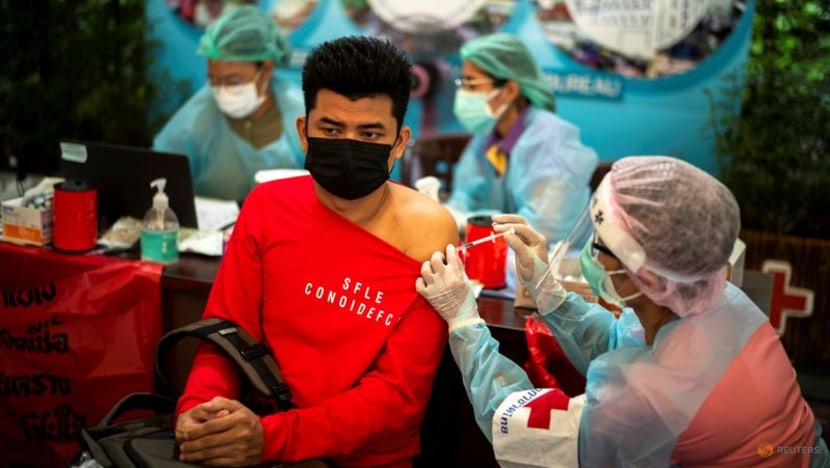 Thai Red Cross delivers COVID-19 vaccines to Thailand's vulnerable migrant workers Thai Red Cross delivers COVID-19 vaccines to Thailand's vulnerable migrant workers