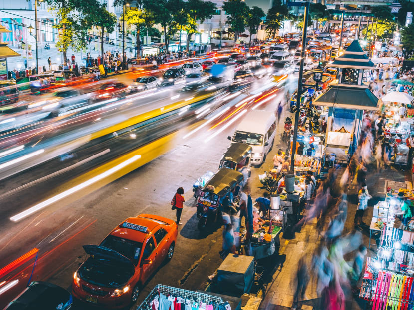Most of Thailand's wealth is owned by the richest 1 per cent of Thais, the author notes. Most of Thailand's wealth is owned by the richest 1 per cent of Thais, the author notes.