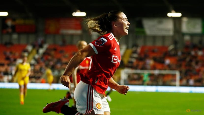 Soccer - Manchester United kick off Women's Super League with win over Reading Soccer - Manchester United kick off Women's Super League with win over Reading