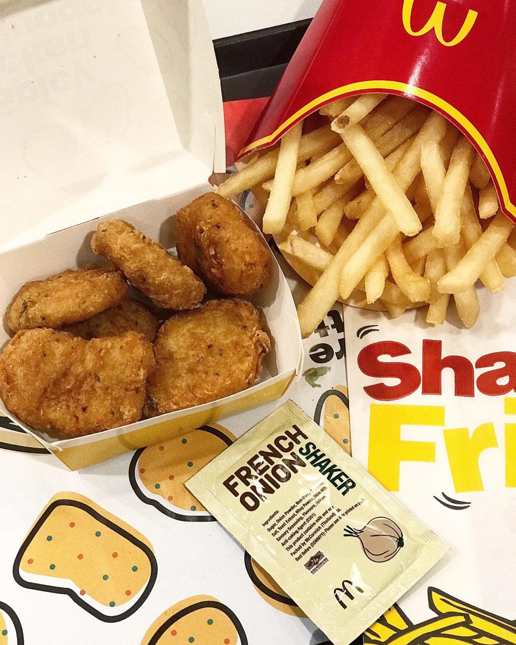 McDonald’s New French Onion Shaker Fries Taste Test Nice Or Not? 8 Days