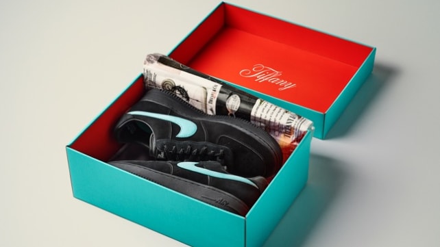 Nike, Tiffany & Co team up for Air Force 1 sneaker collaboration