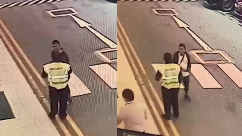 Man attacks security guard at Tampines Retail Park after being told to put on mask Man attacks security guard at Tampines Retail Park after being told to put on mask