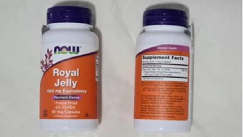 Batches of Now Foods’ royal jelly capsules recalled over presence of banned antibiotic