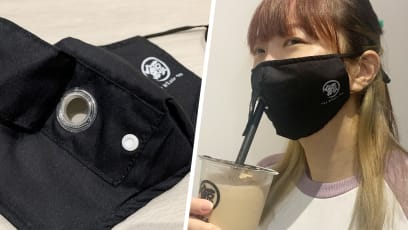 We Try The Bubble Tea Mask Which Has A Hole For Your BBT Straw & Tell You If It's Worth Getting