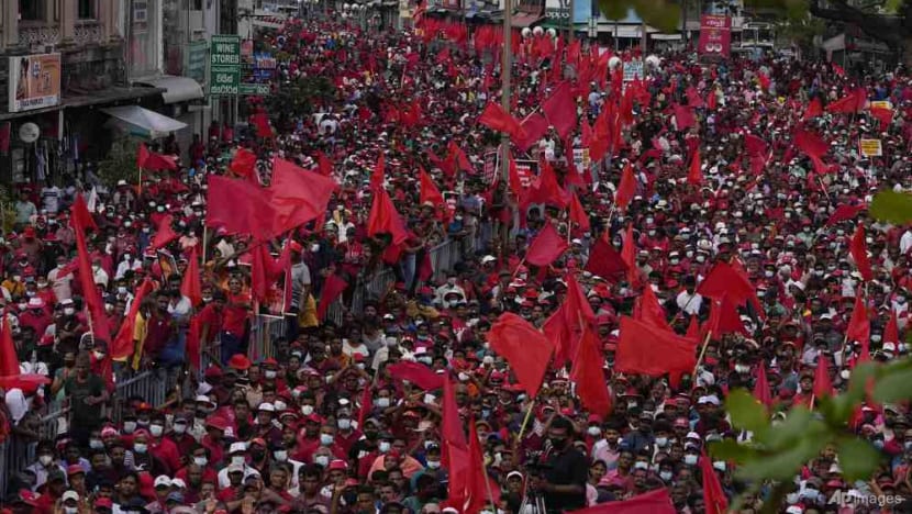 Thousands of Sri Lankans rally over government handling of crisis Thousands of Sri Lankans rally over government handling of crisis