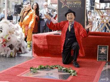 Veteran Asian-American actor James Hong gets a star on Hollywood Walk of Fame at 93 