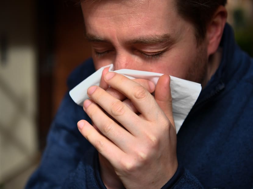 Standing the recommended distance away from people to avoid catching Covid-19 may not be enough to protect you from someone who coughs in your direction. Standing the recommended distance away from people to avoid catching Covid-19 may not be enough to protect you from someone who coughs in your direction.