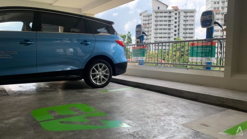 At least 12,000 new EV charging points to be installed in HDB car parks by end-2025: LTA