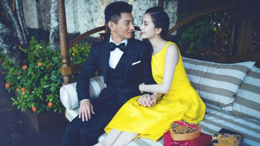Cecilia Liu, Nicky Wu spotted praying for health of unborn child
