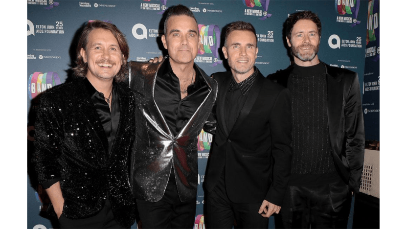 Robbie says he'll 'ride again' with Take That