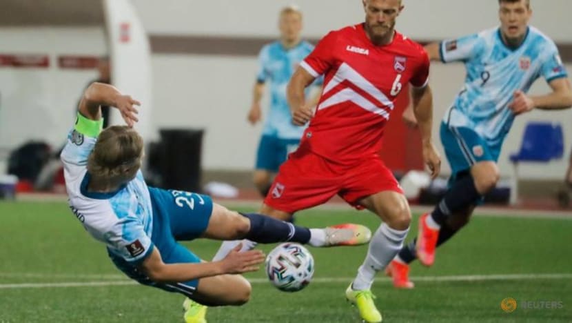 Norway players make Qatar protest in World Cup qualifier Norway players make Qatar protest in World Cup qualifier