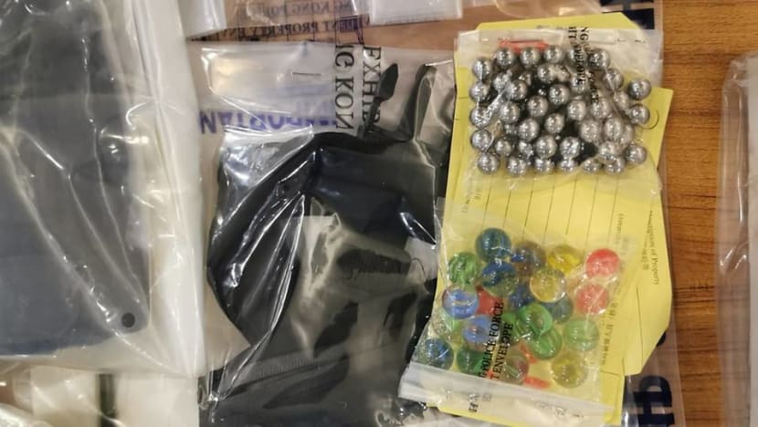 Hong Kong police arrest 51, seize 'large number' of weapons in 2-day raid Hong Kong police arrest 51, seize 'large number' of weapons in 2-day raid