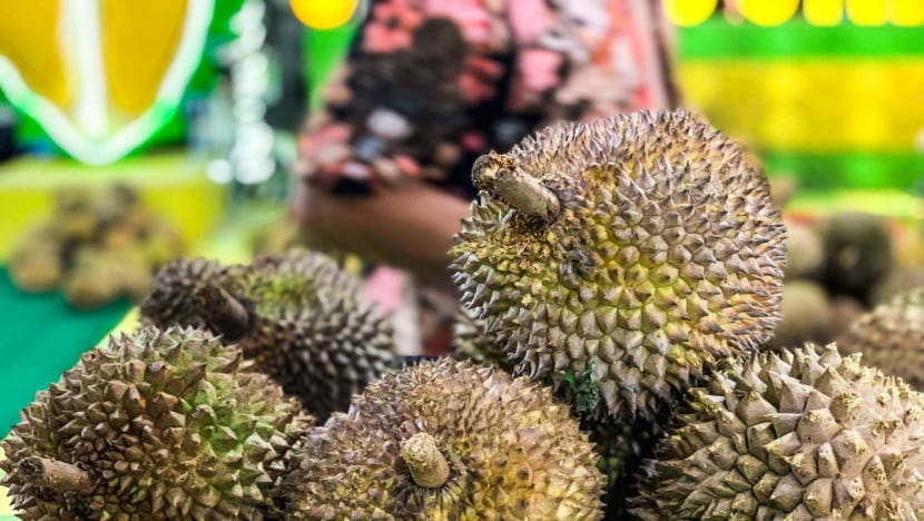Grow more durians Jokowi tells struggling palm oil producers, with rural votes in balance