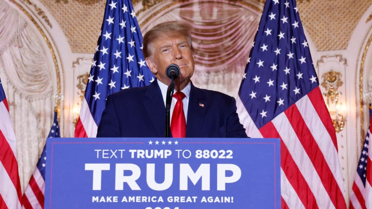 Trump launches 2024 White House bid TODAY