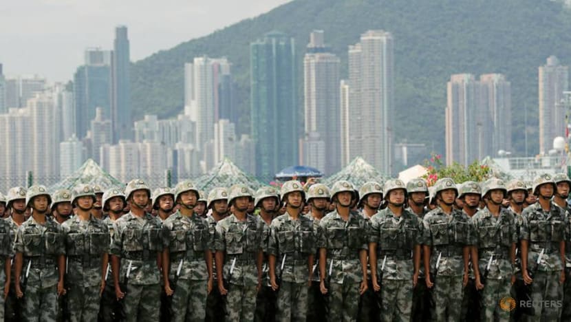 China's PLA signals it will keep Hong Kong-based troops in barracks China's PLA signals it will keep Hong Kong-based troops in barracks
