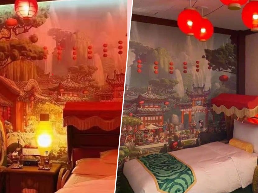 Turns out red lanterns aren’t suitable for a family-friendly resort.