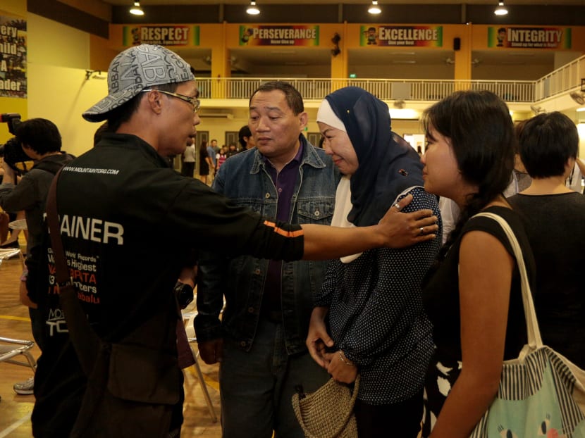 Sabah quake: Tearful reunion for survivors and mountain trainers at TKPS