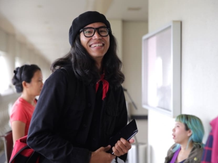 If found guilty of the charge under Section 233(1) of the Act, graphic artist Fahmi Reza faces a RM50,000 (S$16,580)  fine, a one-year jail term, or both. Photo: Malay Mail Online