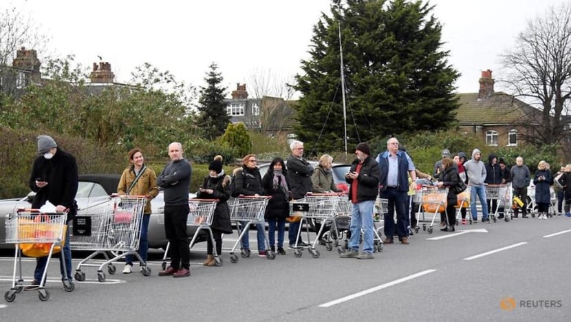 Britain's supermarkets wrestle with coronavirus demand conundrum Britain's supermarkets wrestle with coronavirus demand conundrum