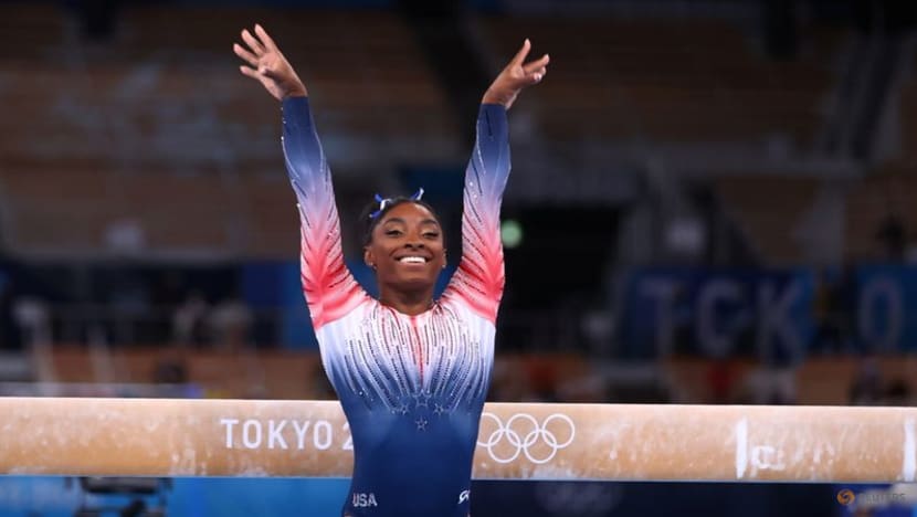 Olympics: Biles thanks Japanese gym that helped her regain her form Olympics: Biles thanks Japanese gym that helped her regain her form