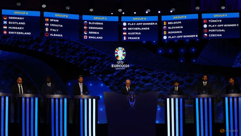 Euro 2024 group stage draw - CNA