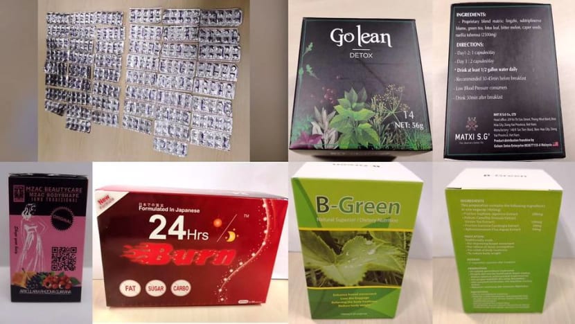 'Smart drugs', weight loss products worth S$9,000 seized 'Smart drugs', weight loss products worth S$9,000 seized