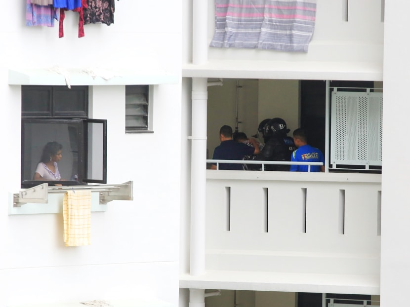 Cops break into Sembawang Drive flat in dramatic end to 17-hour standoff 